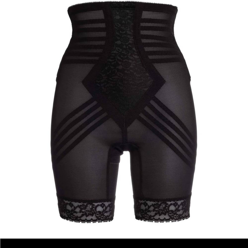 Rago Style 6209 | High Waist Leg Shaper. Firm Shaping. Black Size Small/26 NWT